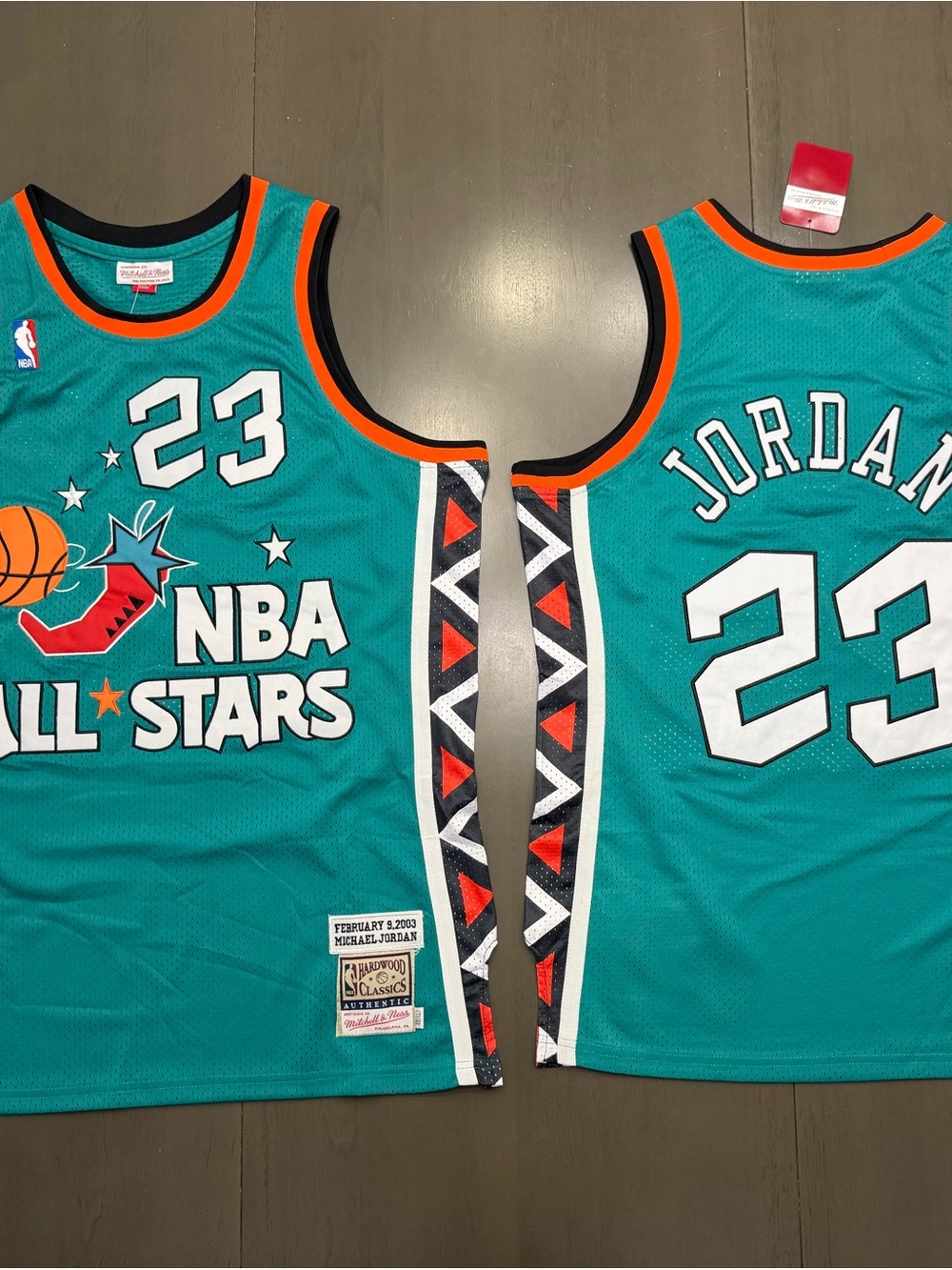 All Star Jordan jerseys